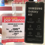 Smartphone Samsung Galaxy A12 64GB Branco 4G – 4GB RAM Tela 6,5” Câm. Quadrupla + Selfie 8MP na Magazine Luiza