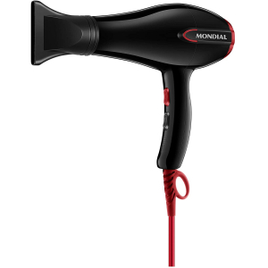 Secador de Cabelo Mondial Turbo Color Red SC-41 na Eletrum