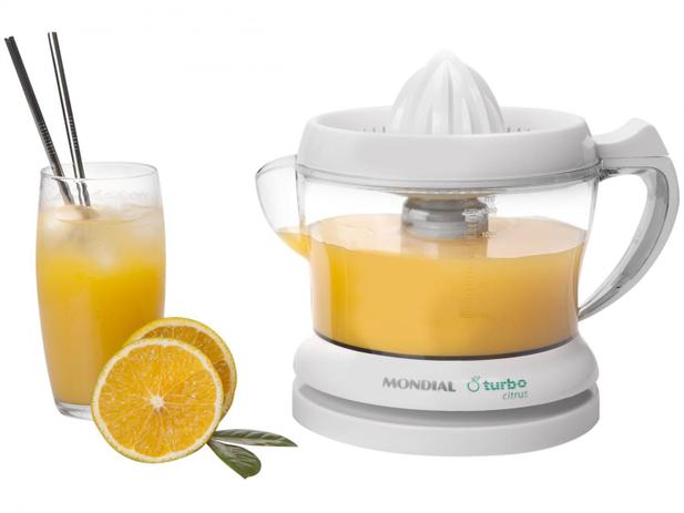 Espremedor de Frutas Mondial E-01 Elétrico – 25W Branco – Magazine na Magazine Luiza