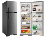 Geladeira/Refrigerador Brastemp Frost Free Duplex – 375L BRM44 HKANA na Magazine Luiza
