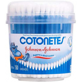 3 Potes de Hastes Flexíveis Cotonetes Pote de 150 Unidades cada na Amazon