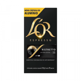 3 Unidades Cápsula de Café Expresso L'or Ristretto 52g na Americanas