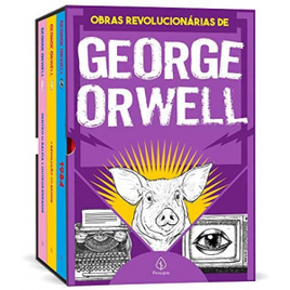Box livros As obras revolucionárias de George Orwell na Amazon