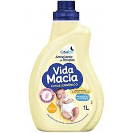10 Unidades de Amaciante Vida Macia Glicerina & Camomila 1L na Amazon