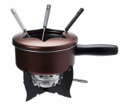 Brinox Petiscos Conjunto para Fondue de 10 Peças, Marrom (Chocolate) na Amazon