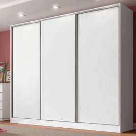 Guarda-Roupa Casal 100% MDF Madesa Royale 3 Portas de Correr na Loja Madesa