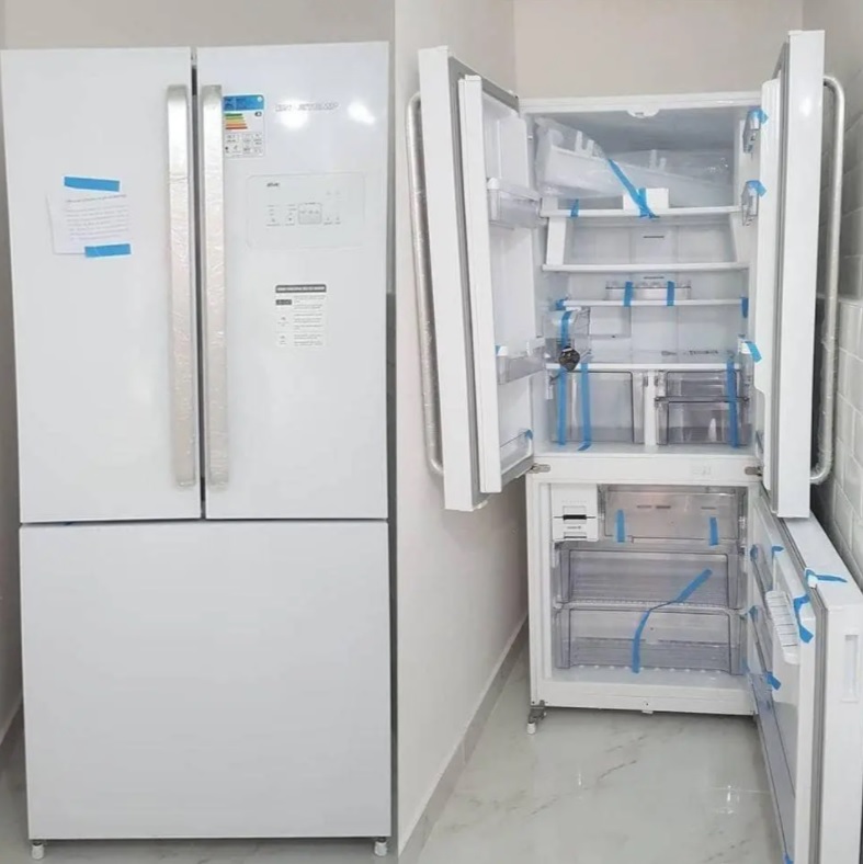 Geladeira Brastemp Frost Free Side Inverse 540 litros Branca com Ice Maker – BRO80AB na Compra Certa