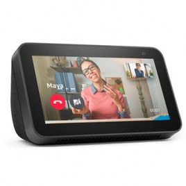 Smart Speaker Echo Show 5 Versão 2021 2ª Geração Tela 5" e Alexa em Português - Amazon na KaBuM!