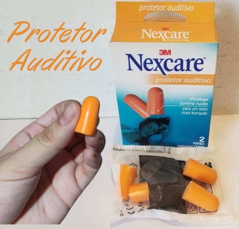 3M, Nexcare, Protetor Auditivo, Laranja – 2 Pares (4 Unidades) na Amazon