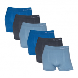 Kit com 6 Cuecas Boxer Sortidas Basic RP na Shopee