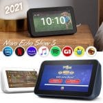 Novo Echo Show 5 (2ª Geração, versão 2021): Smart Display de 5″ com Alexa e câmera de 2 MP – Cor Preta na Amazon