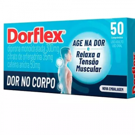 2 Caixas Dorflex Analgesico com 50 Comprimidos Cada na Drogasil