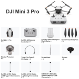 Drone Dji mini 3 pro 4k 60fps na Aliexpress