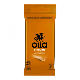 Preservativo Olla Stimulus - 6 Unidades na Drogaria Araujo