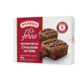Minibrownie Chocolate ao Leite Pack Wb 150g na Ponto