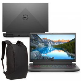 Kit Notebook Gamer Dell i7-11800H 16GB SSD 512GB Geforce RTX 3060 Tela 15.6" FHD W11 - G15-I1100-M50pb + Mochila Dell Gaming 17" na Americanas