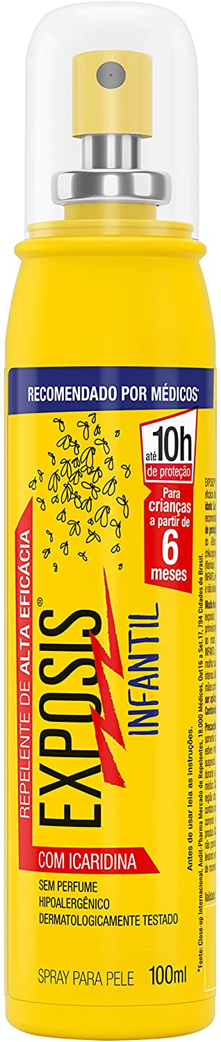 Repelente Exposis Infantil Spray 100ml na Amazon