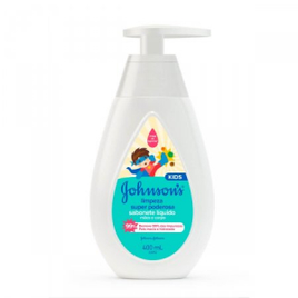 Sabonete Líquido Johnsons Kids Limpeza Super Poderosa com 400ml na Droga Raia