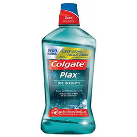 Enxaguante Bucal Colgate Plax Ice Infinity 1000ml na Amazon