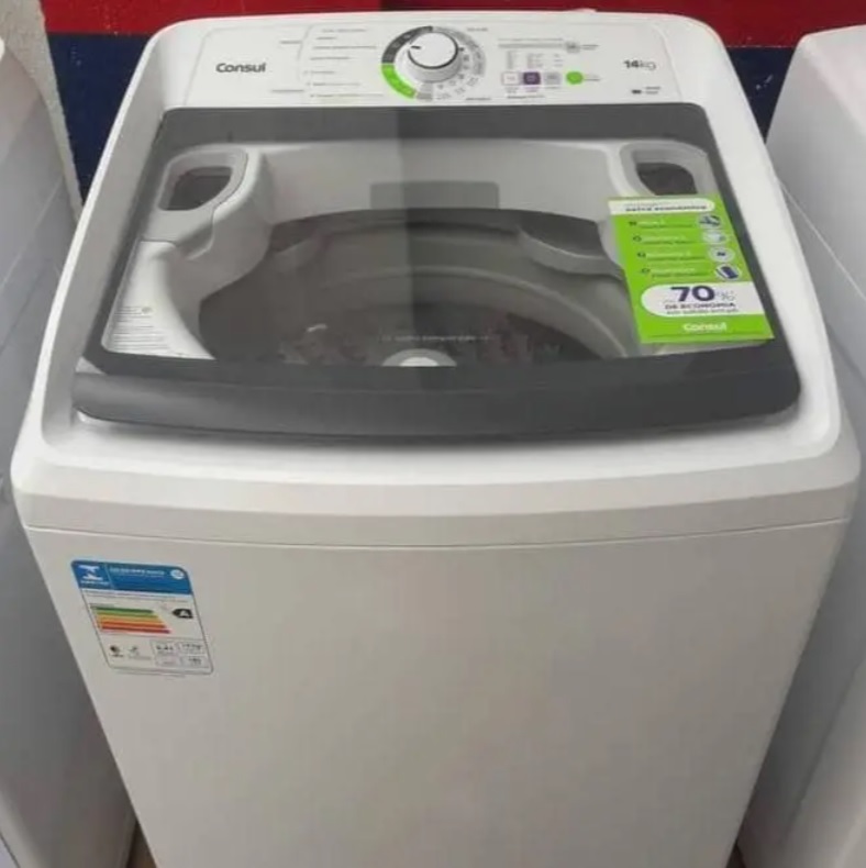 Máquina de Lavar Consul 14Kg branca com Dosagem Extra Econômica e Ciclo Edredom – CWH14AB na Compra Certa