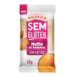 Muffin Wickbold Sem Glúten Amêndoas 40G na Ponto