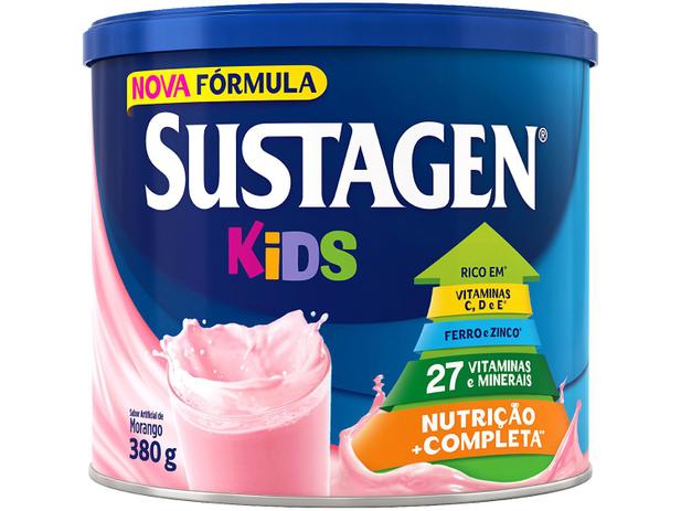 Complemento Alimentar Infantil Sustagen Kids – Morango 380g – Magazine na Magazine Luiza