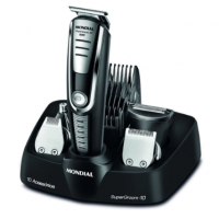 Aparador De Pelos Super Groom10 Bivolt Mondial, 6W - BG-06 na Americanas