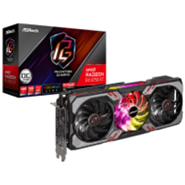 Placa de Vídeo AsRock Phantom Gaming D 12 OC AMD Radeon RX 6750 XT 12GB GDDR6 FRS Ray Tracing RX6750XT PGD 12GO na Terabyte Shop