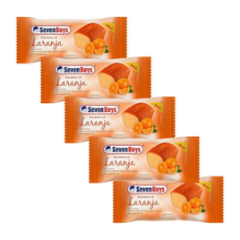 Kit Semanal Bolinho Seven Boys Sabor Laranja 35G na Casas Bahia