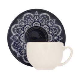 Xícara Chá Rossete 198ml - Porto Brasil na Camicado