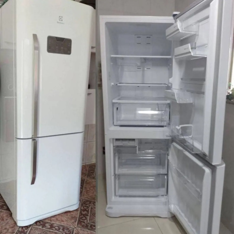 Geladeira/Refrigerador Electrolux Frost Free – Inverse Branca 454L com Gavetão DB53 na Magazine Luiza