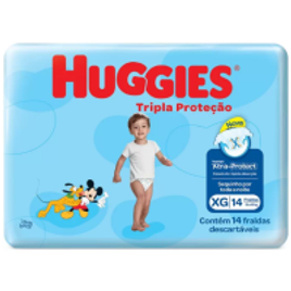 Fralda Huggies Tripla Proteção Jumbinho XG Com 14 Unidades na Panvel Farmácias