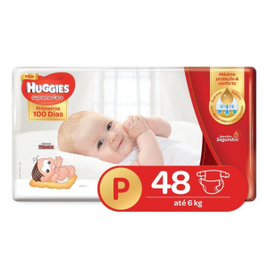 Fralda Huggies Supreme Care P - 48 Unidades na Extra