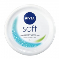 NIVEA Creme Hidratante Soft 97g na Amazon