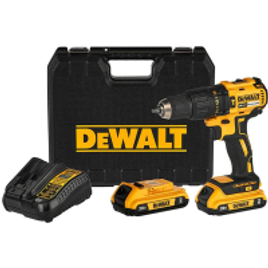 Furadeira Parafusadeira de Impacto Industrial DeWalt + Jogo de Bits DeWalt 16 peças na Americanas