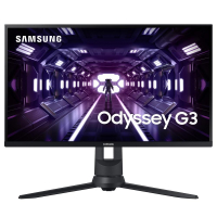 Monitor Gamer Samsung Odyssey G3, 24 Full HD, 144Hz, FreeSync, HDMI/Displayport - LF24G35TFWLXZD na KaBuM!