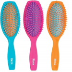 Escova Color Block Oval, Ricca, Rosa/Laranja/Verde na Amazon