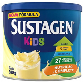 Complemento Alimentar Sustagen Kids Baunilha Lata - 380g na Amazon