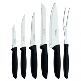 Conjunto de Facas Plenus PT Tramontina - 6 Peças na Americanas