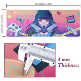 Mousepad Gamer 90x32cm Colorful na Aliexpress