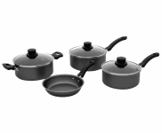 Jogo de Panelas Eirilar Antiaderente de Alumínio – Grafite 4 Peças 1448 na Magazine Luiza