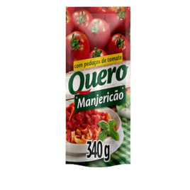 Molho de Tomate Quero Manjericão 340g na Ponto