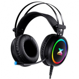 Headset Gamer Vinik VX Gaming Aura LED RGB Áudio 7.1 Drivers 50mm USB Preto - GH500 na KaBuM!