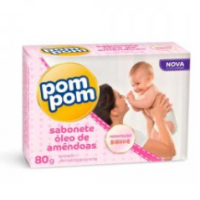 Pom Pom Sabonete Infantil Oleo De Amendoas 80g na Drogasil