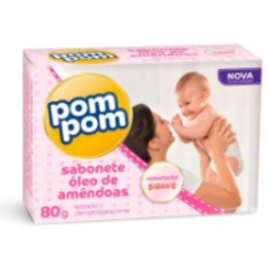 Sabonete Pom Pom Infantil Oleo De Amendoas 80g na Drogasil