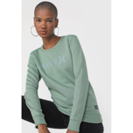 Blusa de Moletom Flanelada Fechada Hurley One & Only na Kanui
