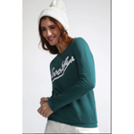 Blusa de Moletom Flanelada Fechada FiveBlu Brooklyn na Kanui
