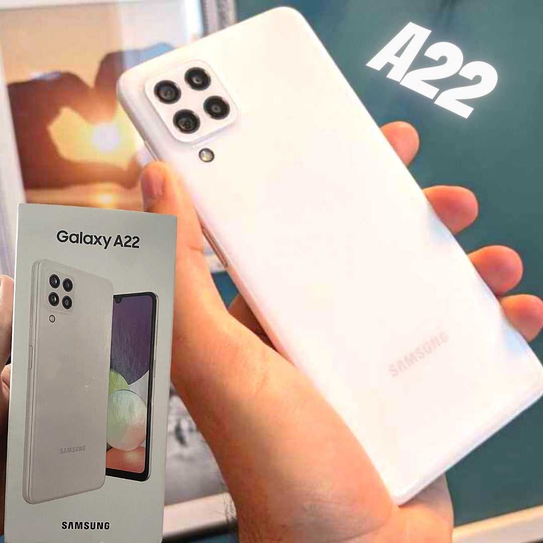 Samsung Galaxy A22, com Tela de 6,4", 4G, 128 GB e Câmera de 48MP + 8MP + 2MP + 2MP na Shoptime