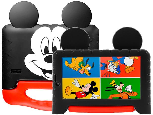 Tablet Infantil Multilaser Mickey Plus com Capa – 16GB 7” Wi-Fi Android 8.1 Quad Core Câm. 2MP – Magazine na Magazine Luiza