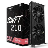Placa De Vídeo XFX Speedster SWFT 210 AMD Radeon RX 6600 Core Gaming Graphics Card, 8GB GDDR6, AMD RDNA 2 - RX-66XL8LFDQ na KaBuM!